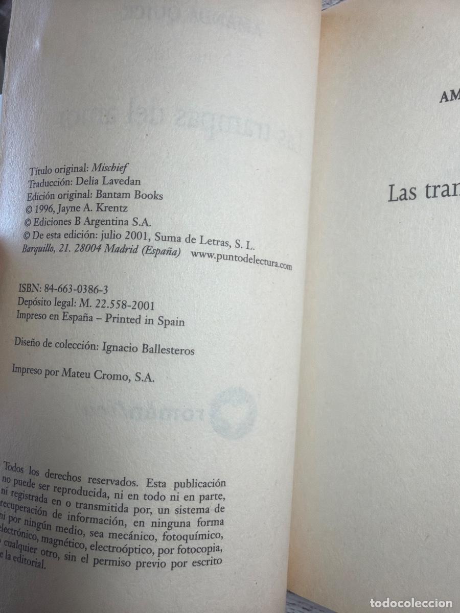 Libros de segunda mano: Libro Las trampas del amor | Amanda Quick | 2001 - Foto 3
