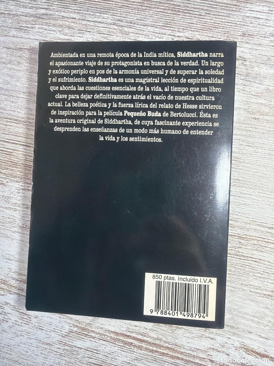 Libros de segunda mano: Libro Siddhartha | Hermann Hesse | 1994 - Foto 2