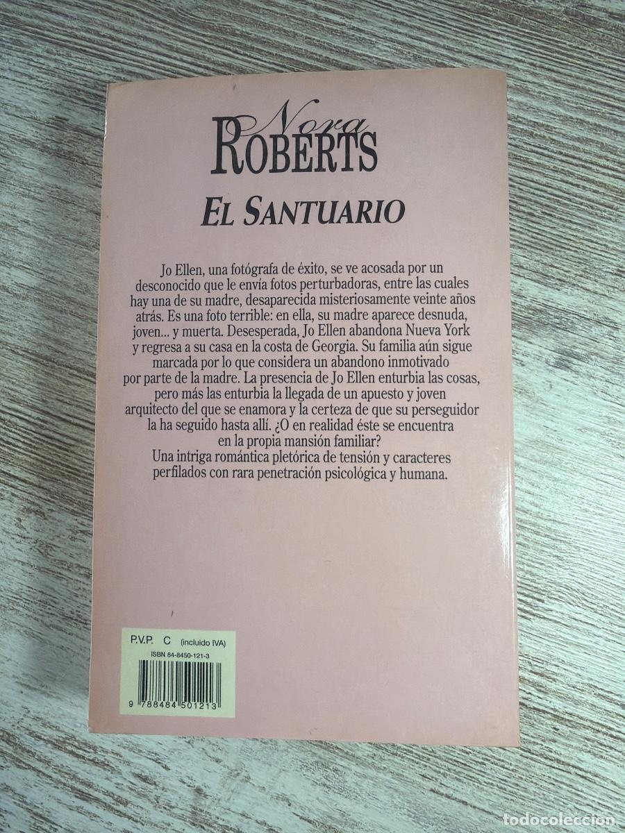 Libros de segunda mano: Libro El santuario | Nora Roberts | 2000 - Foto 2