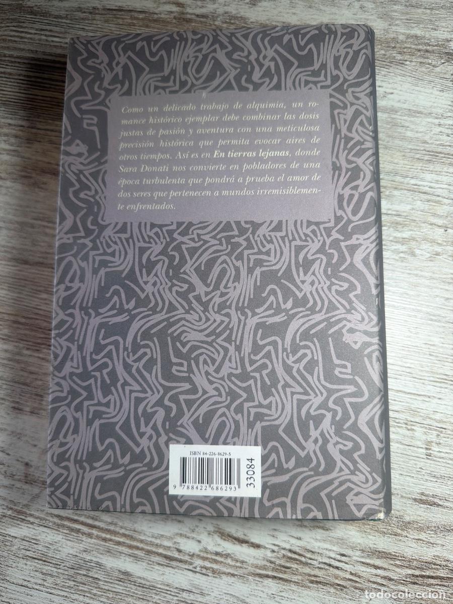Libros de segunda mano: Libro En tierras lejanas | Sara Donati | 2001 - Foto 2