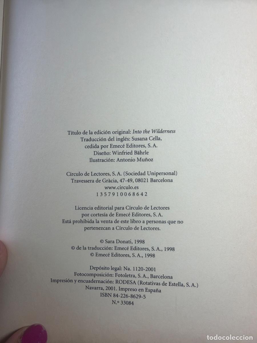 Libros de segunda mano: Libro En tierras lejanas | Sara Donati | 2001 - Foto 3