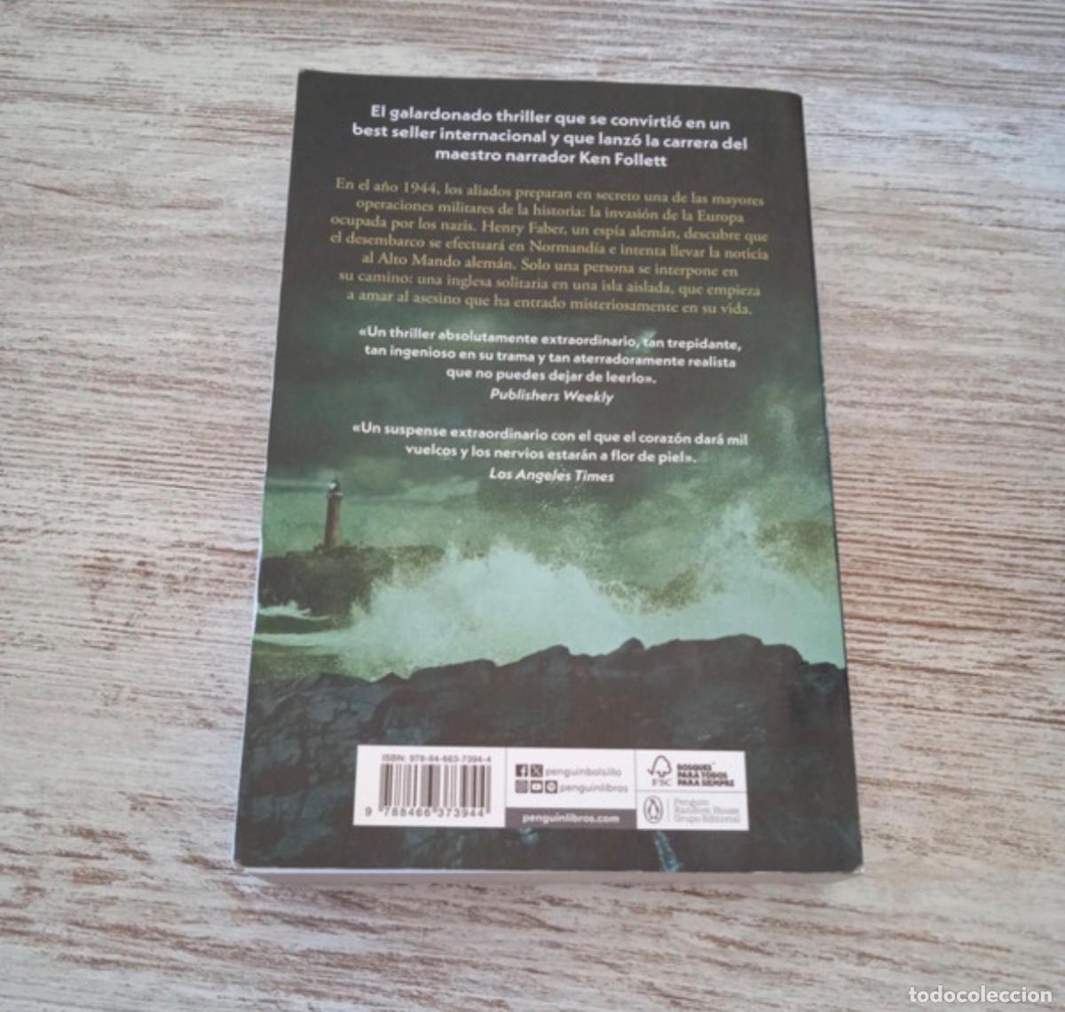 Libros de segunda mano: Libro La isla de las tormentas | Ken Follet | 2023 - Foto 2