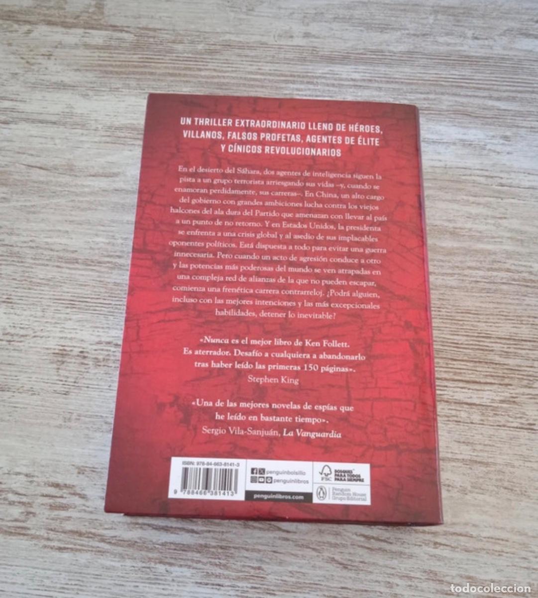 Libros de segunda mano: Libro Nunca | Ken Follet | 2025 - Foto 2