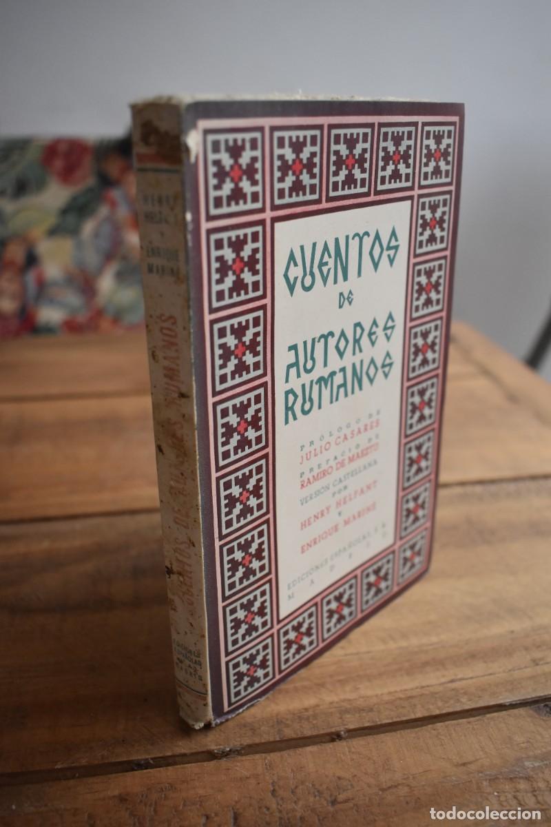 Libros de segunda mano: CUENTOS DE AUTORES RUMANOS. Ediciones Espa&ntilde;olas, S.A 1939 Prefacio Ramiro de Maeztu