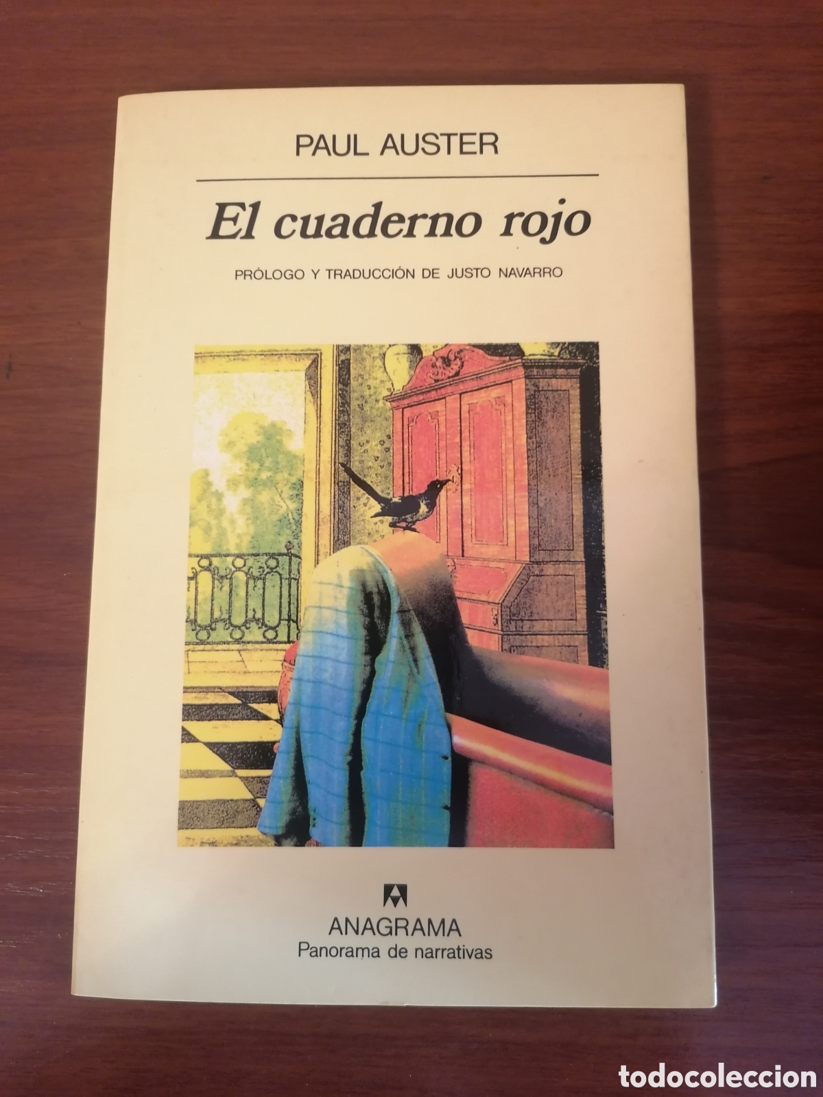 Libros de segunda mano: Paul Auster. El Cuaderno Rojo. Anagrama 1994 ( 1&ordf; Edici&oacute;n )