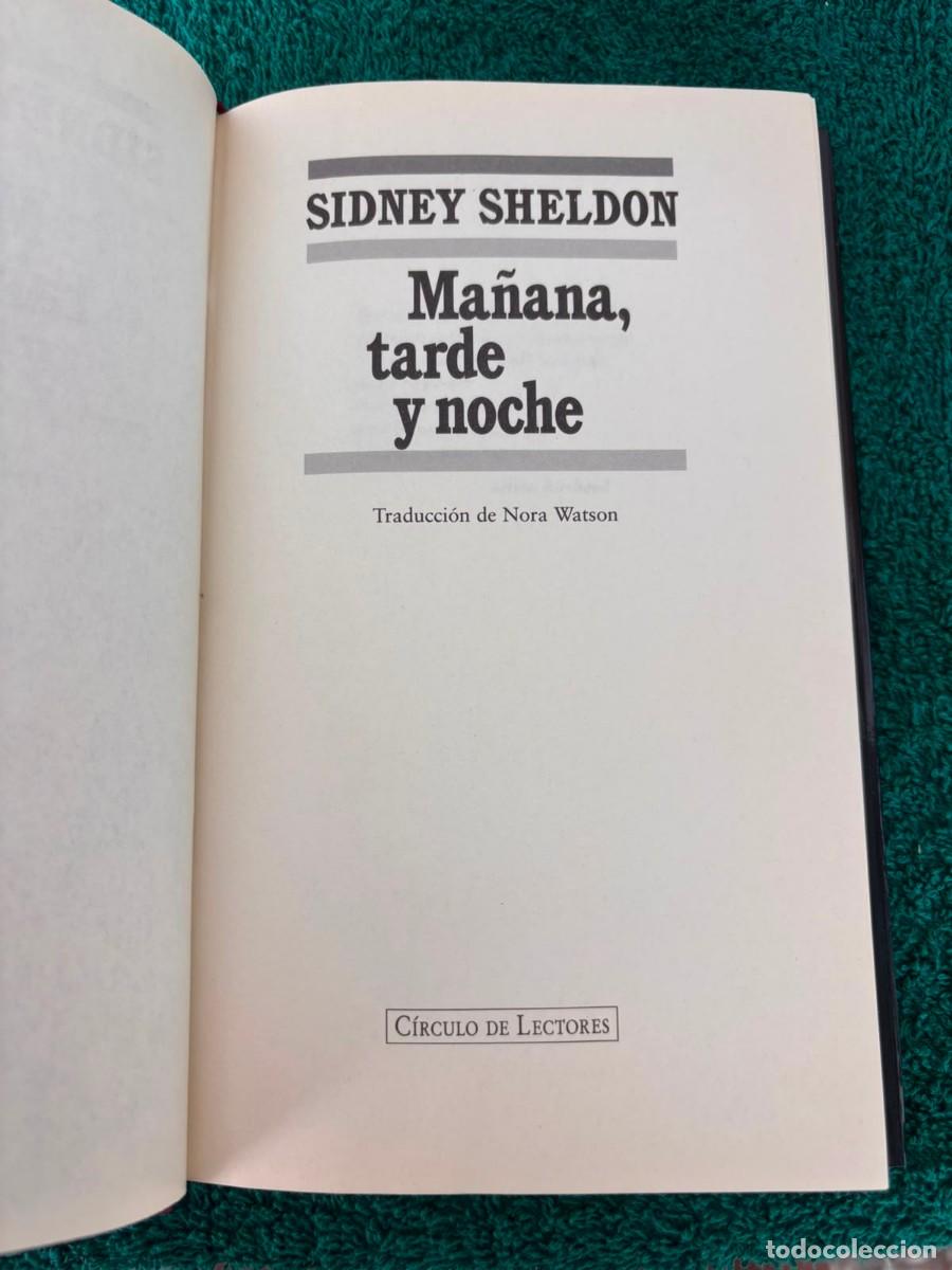 Libros de segunda mano: Ma&ntilde;ana, tarde y noche - Sidney Sheldon - Foto 4