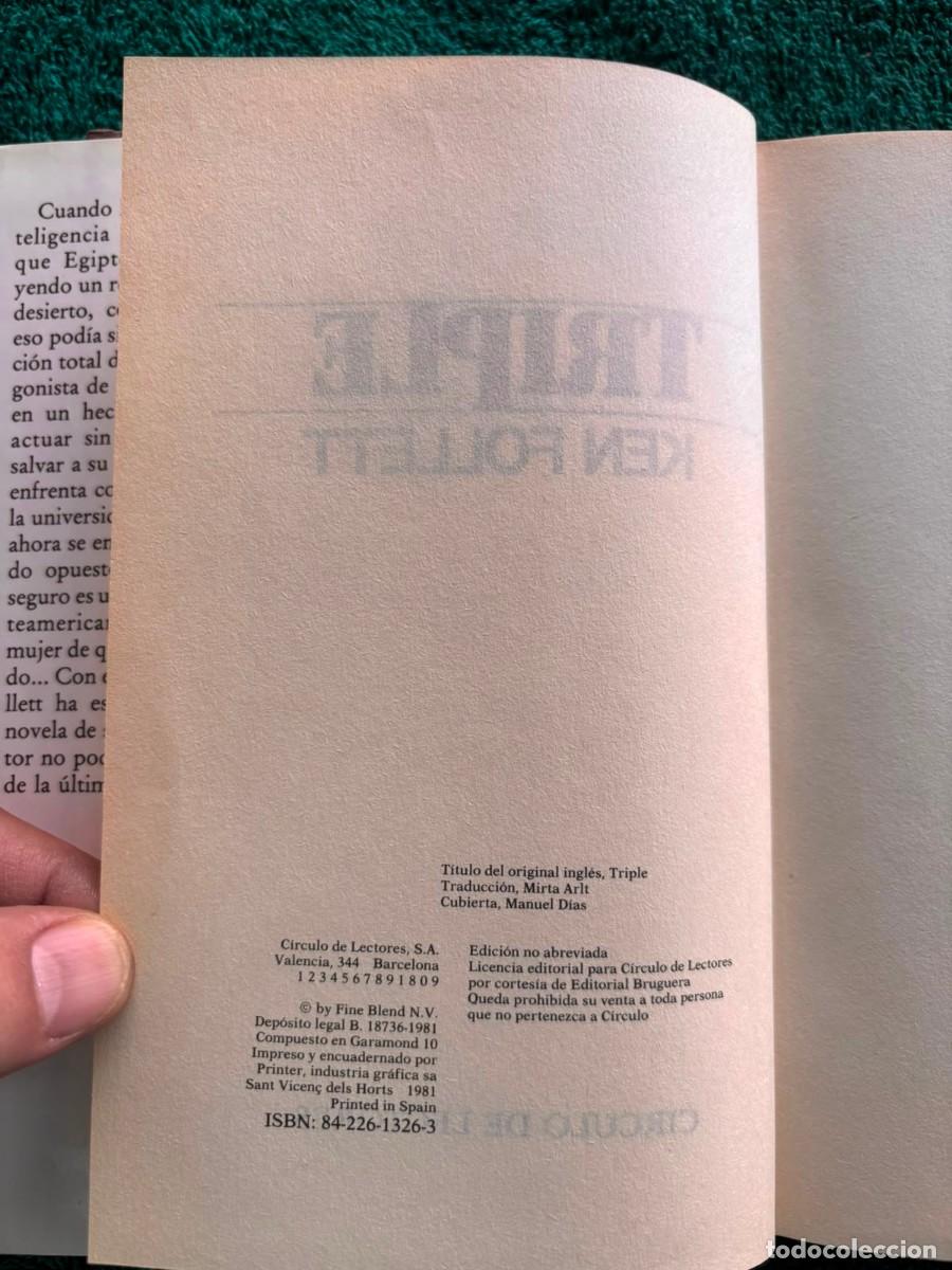 Libros de segunda mano: Triple - Ken Follett - Foto 4