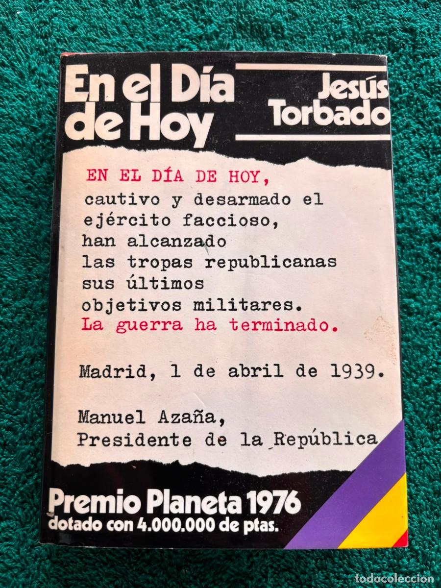 Libros de segunda mano: En el d&iacute;a de hoy - Jes&uacute;s Torbado