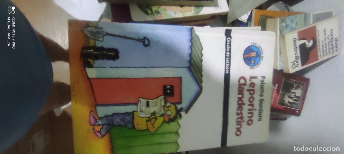 Libros de segunda mano: Leporino Clandestino de Paloma Bordons - &rdquo;C&iacute;rculo Lectores Col. Los Libros del Capit&aacute;n n&deg; 1