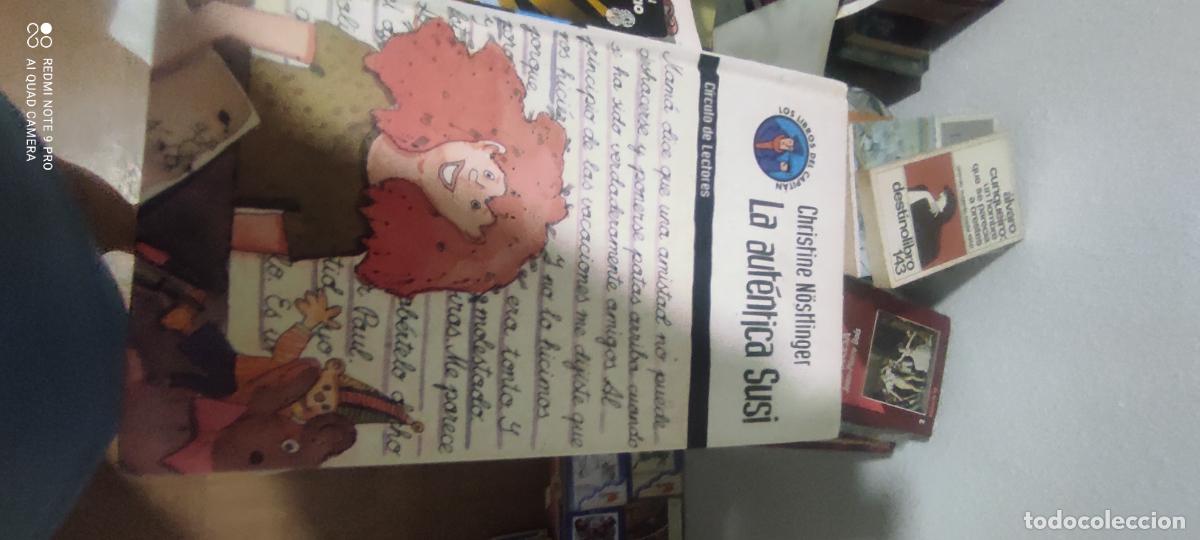 Libros de segunda mano: La aut&eacute;ntica Susi - Christine Nostlinger - C&iacute;rculo de Lectores - Los libros del Capit&aacute;n