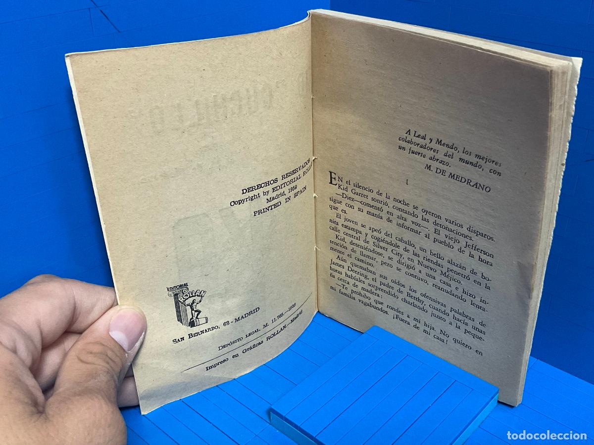 Libros de segunda mano: KID CUCHILLO &ndash; ED. ROLLAN &ndash; 1958 &ndash; M. DE MEDRANO - Foto 2
