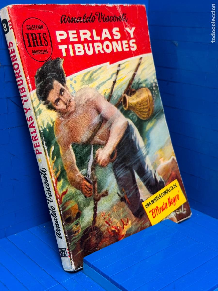 Libros de segunda mano: PERLAS Y TIBURONES &ndash; ED. BRUGUERA &ndash; 1952 &ndash; ARNALDO VISCONTI