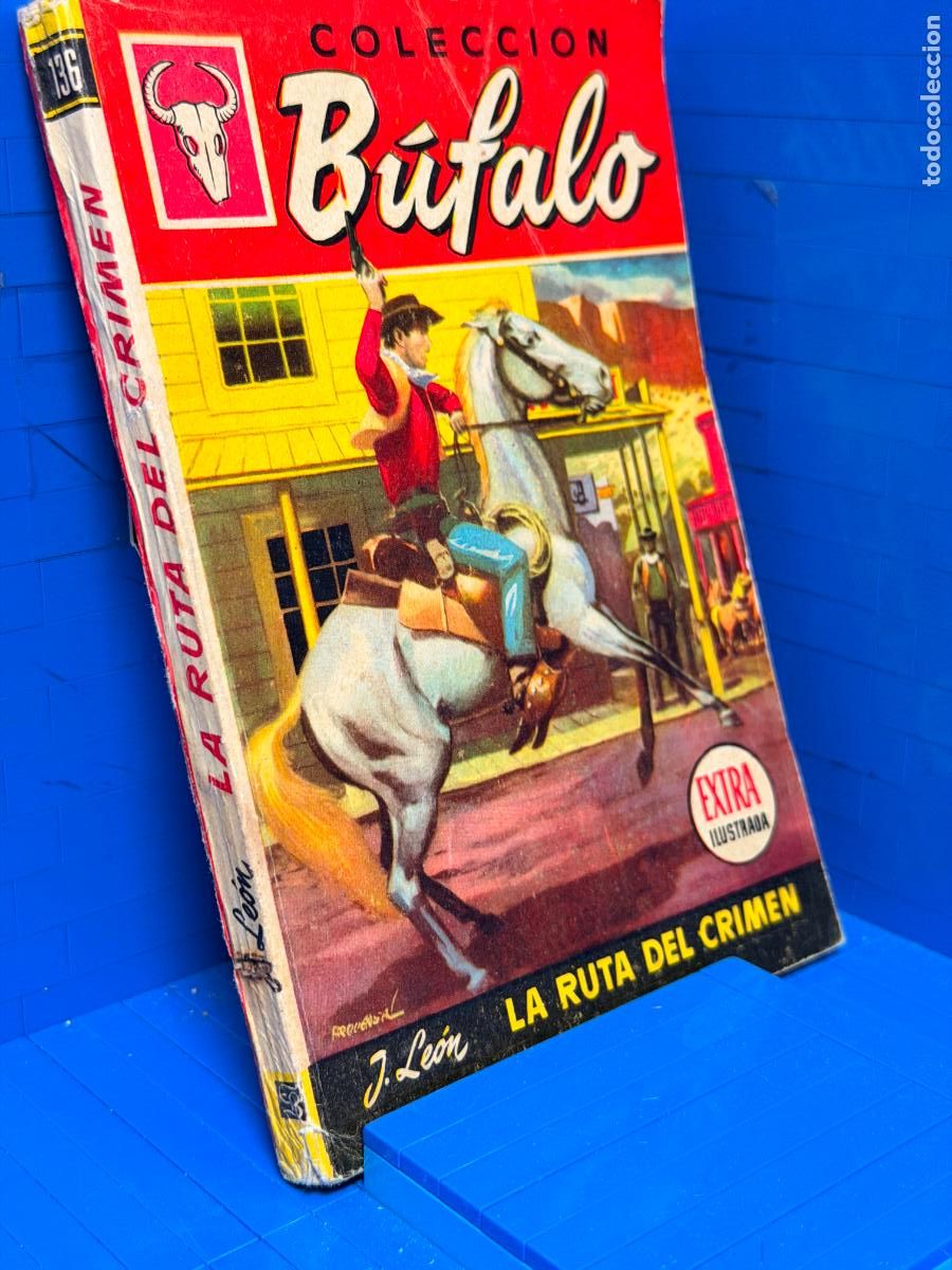 Libros de segunda mano: LA RUTA DEL CRIMEN &ndash; ED. BRUGUERA &ndash; 1958 &ndash; J. LEON