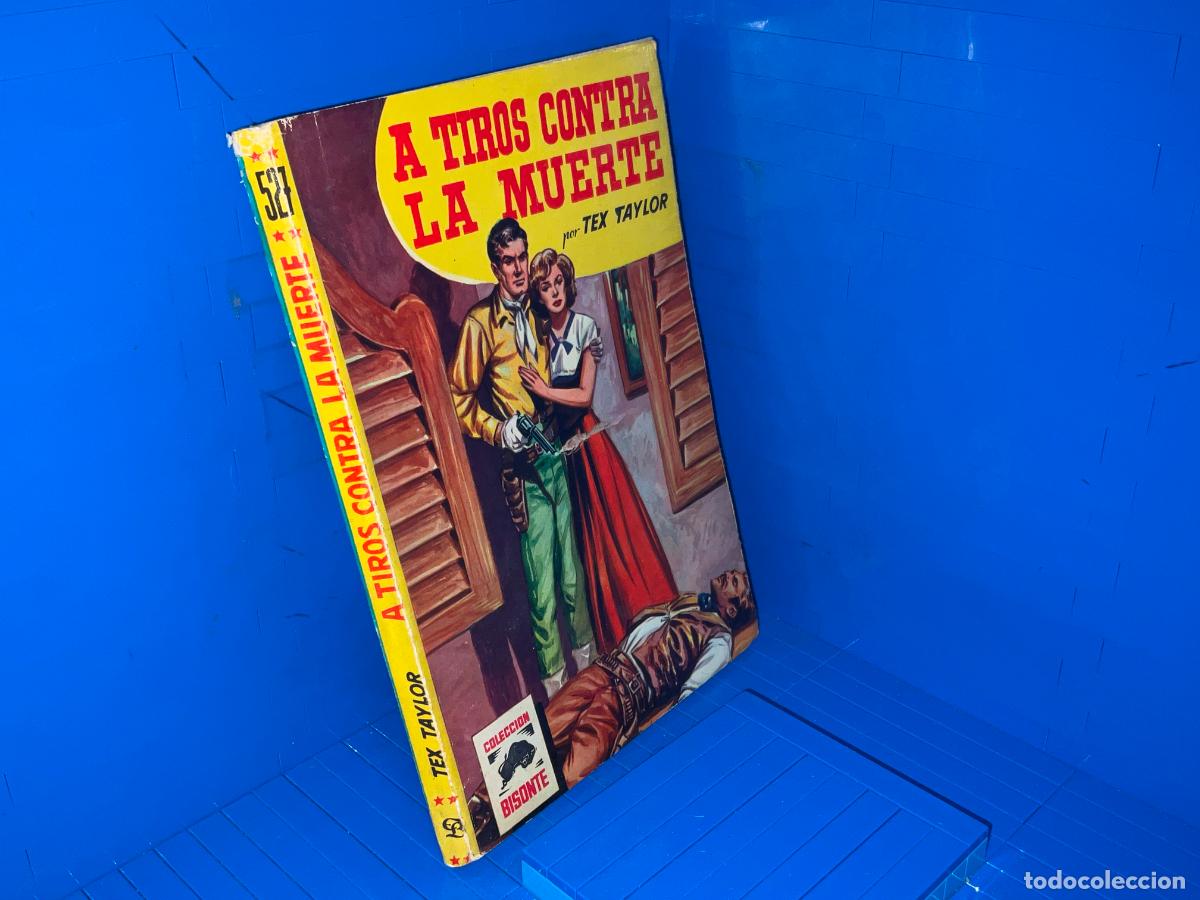 Libri di seconda mano: A TIROS CONTRA LA MUERTE &ndash; ED. BRUGUERA &ndash; 1958 &ndash; TEX TAYLOR