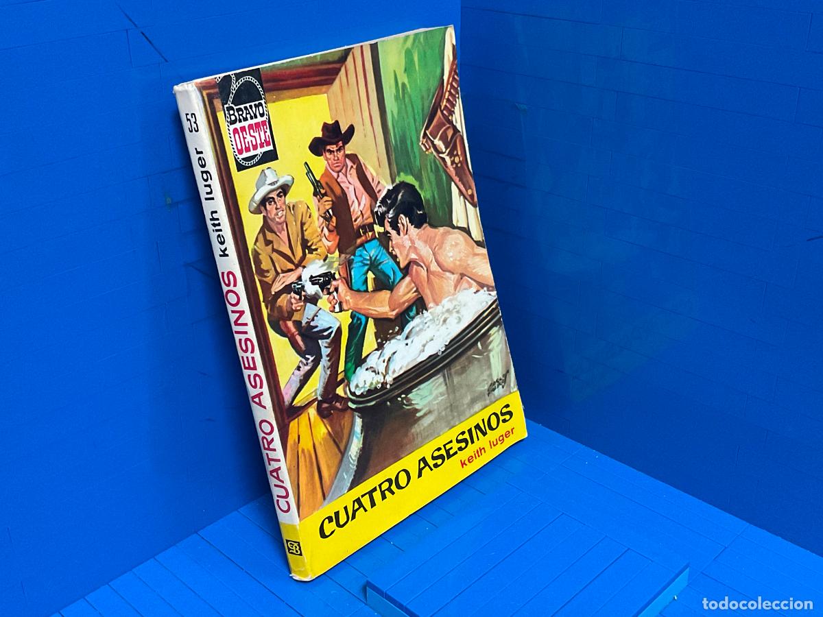 Libros de segunda mano: CUATRO ASESINOS &ndash; ED. BRUGUERA &ndash; 1962 &ndash; KEITH LUGER