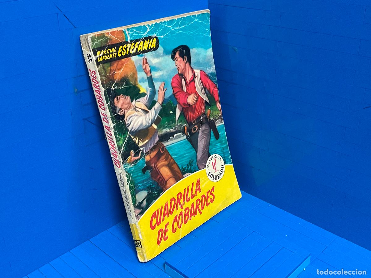 Libros de segunda mano: CUADRILLA DE COBARDES &ndash; ED. BRUGUERA &ndash; 1958 &ndash; MARCIAL LAFUENTE ESTEFANIA