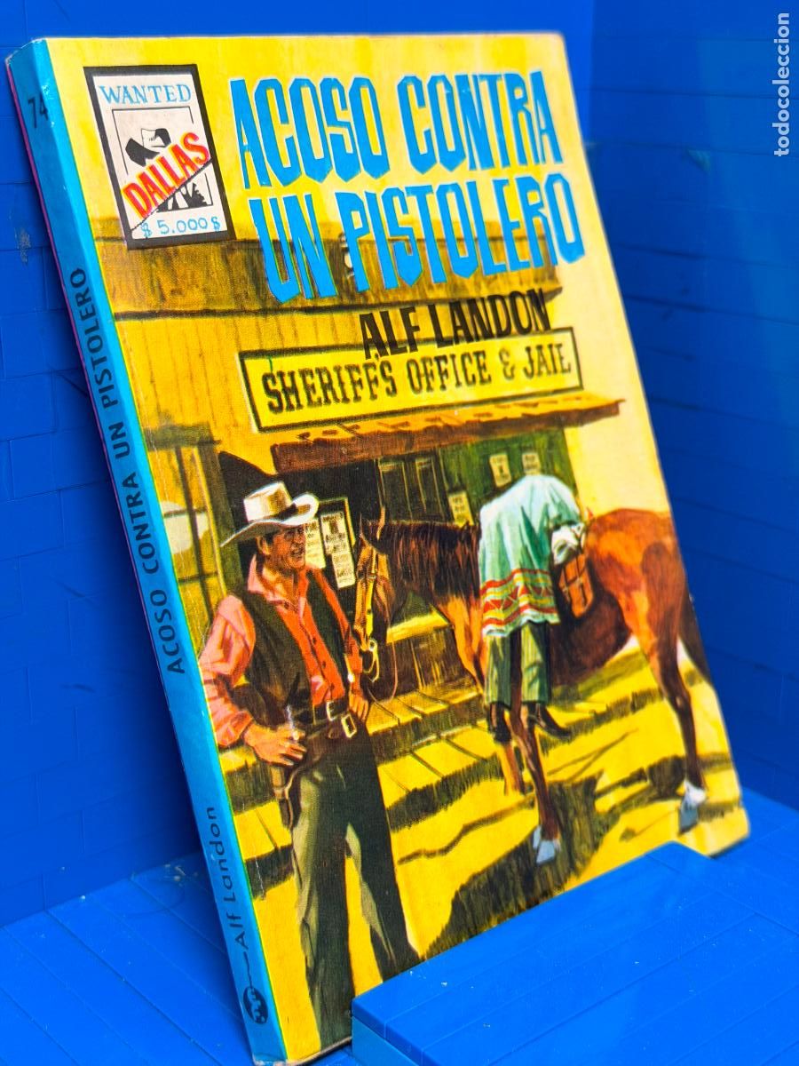 Libros de segunda mano: ACOSO CONTRA UN PISTOLERO &ndash; ED. FERMA &ndash; 1965 &ndash; ALF LANDON