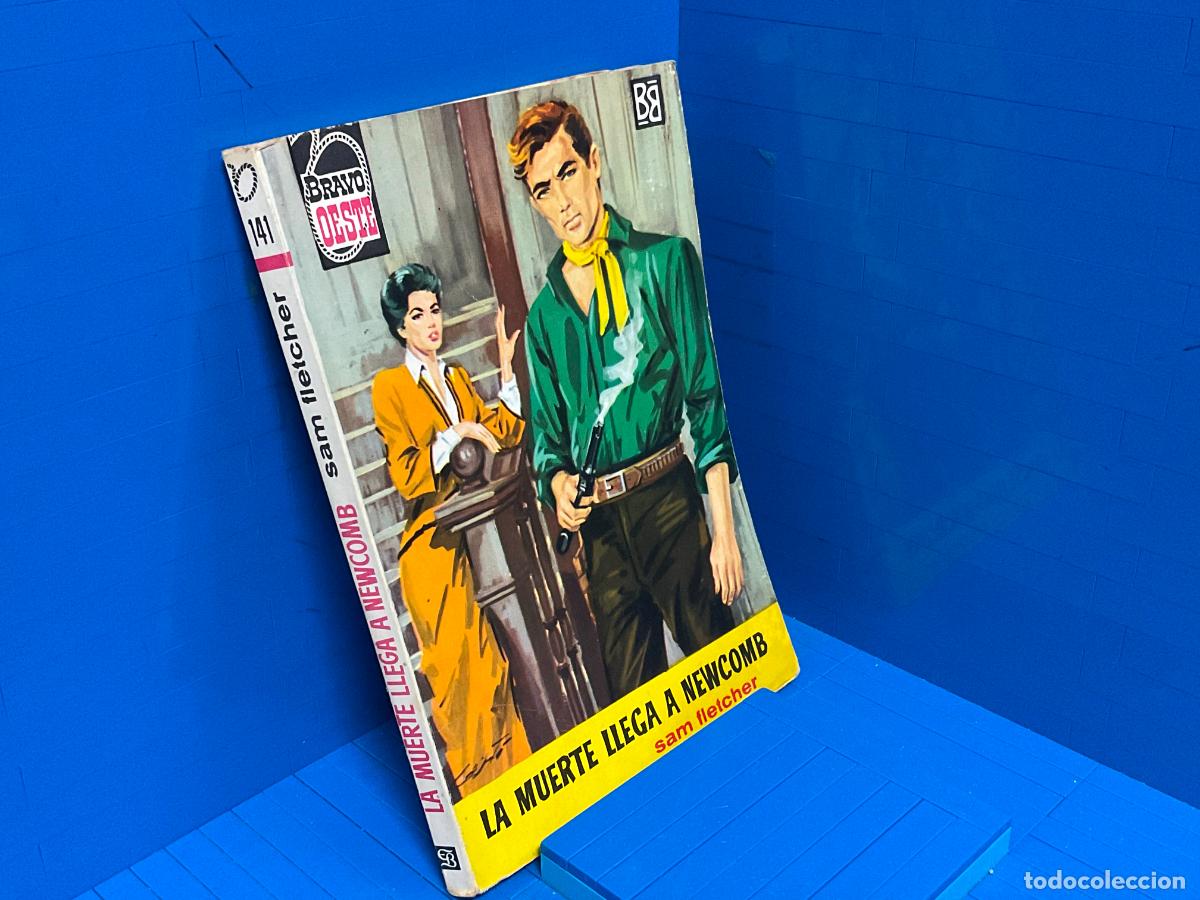 Libros de segunda mano: LA MUERTE LLEGA A NEWCOMB &ndash; ED. BRUGUERA &ndash; 1963 &ndash; SAM FLETCHER