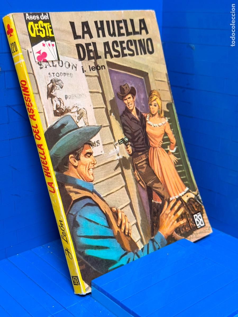 Libros de segunda mano: LA HUELLA DEL ASESINO &ndash; ED. BRUGUERA &ndash; J. LEON