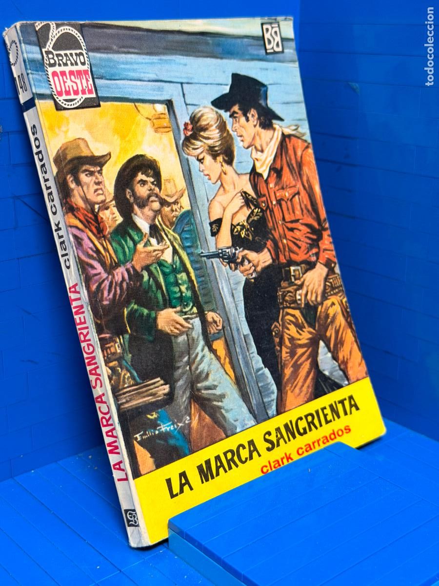 Libros de segunda mano: LA MARCA SANGRIENTA &ndash; ED. BRUGUERA &ndash; 1963 &ndash; CLARK CARRADOS