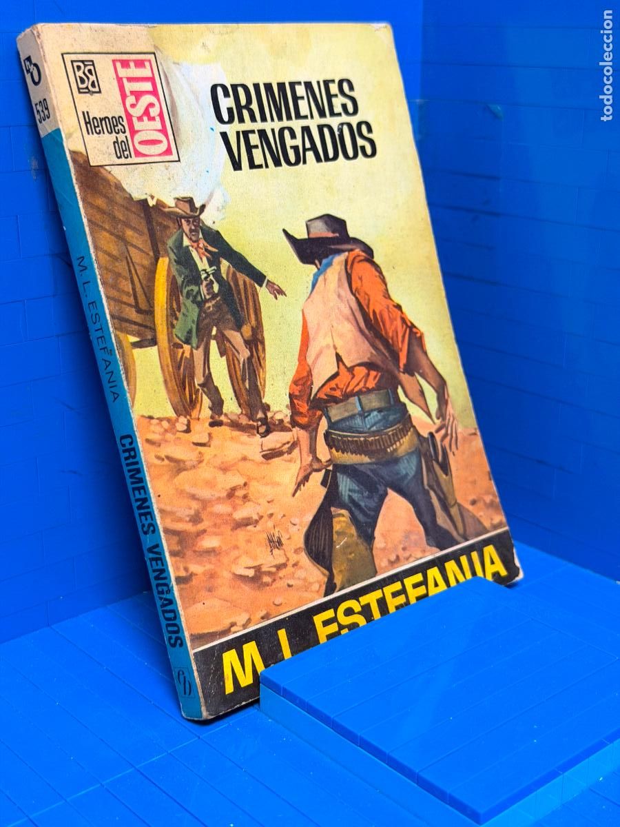 Libros de segunda mano: CRIMENES VENGADOS &ndash; ED. BRUGUERA &ndash; 1962 &ndash; MARCIAL LAFUENTE ESTEFANIA