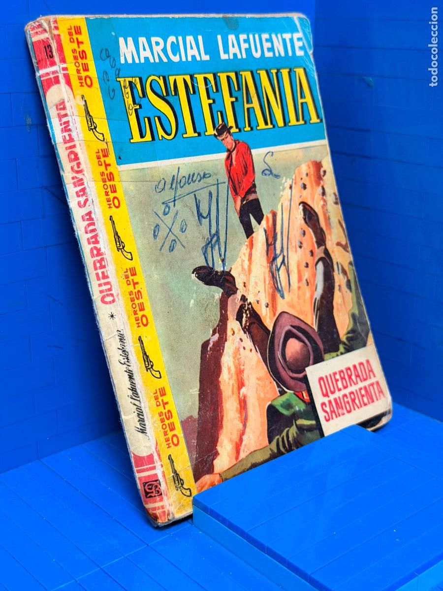 Second hand books: CABRADA SANGRIENTA &ndash; ED. BRUGUERA &ndash; 1958 &ndash; MARCIAL LAFUENTE ESTEFANIA