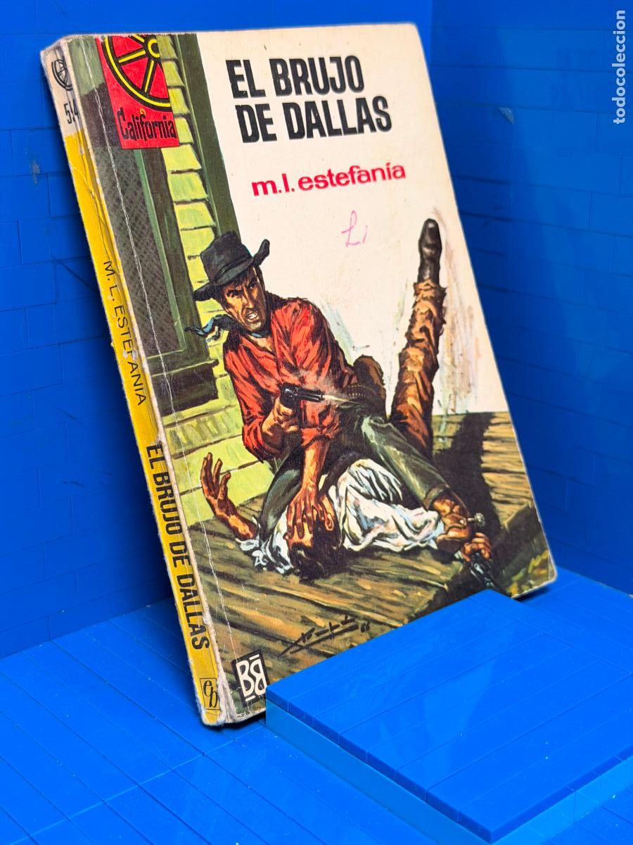Libros de segunda mano: EL BRUJO DE DALLAS &ndash; ED. BRUGUERA &ndash; 1967 &ndash; MARCIAL LAFUENTE ESTEFANIA