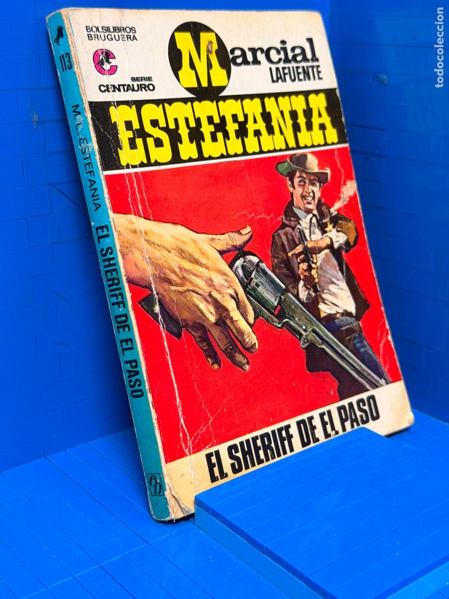 Second hand books: EL SHERIFF DE EL PASO &ndash; ED. BRUGUERA &ndash; 1971 &ndash; MARCIAL LAFUENTE ESTEFANIA