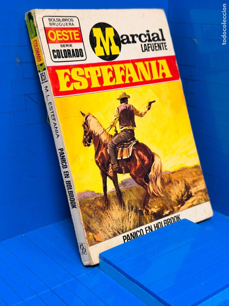 Livres d'occasion: PANICO EN HOLBROOK &ndash; ED. ROLLAN &ndash; 1973 &ndash; MARCIAL LAFUENTE ESTEFANIA