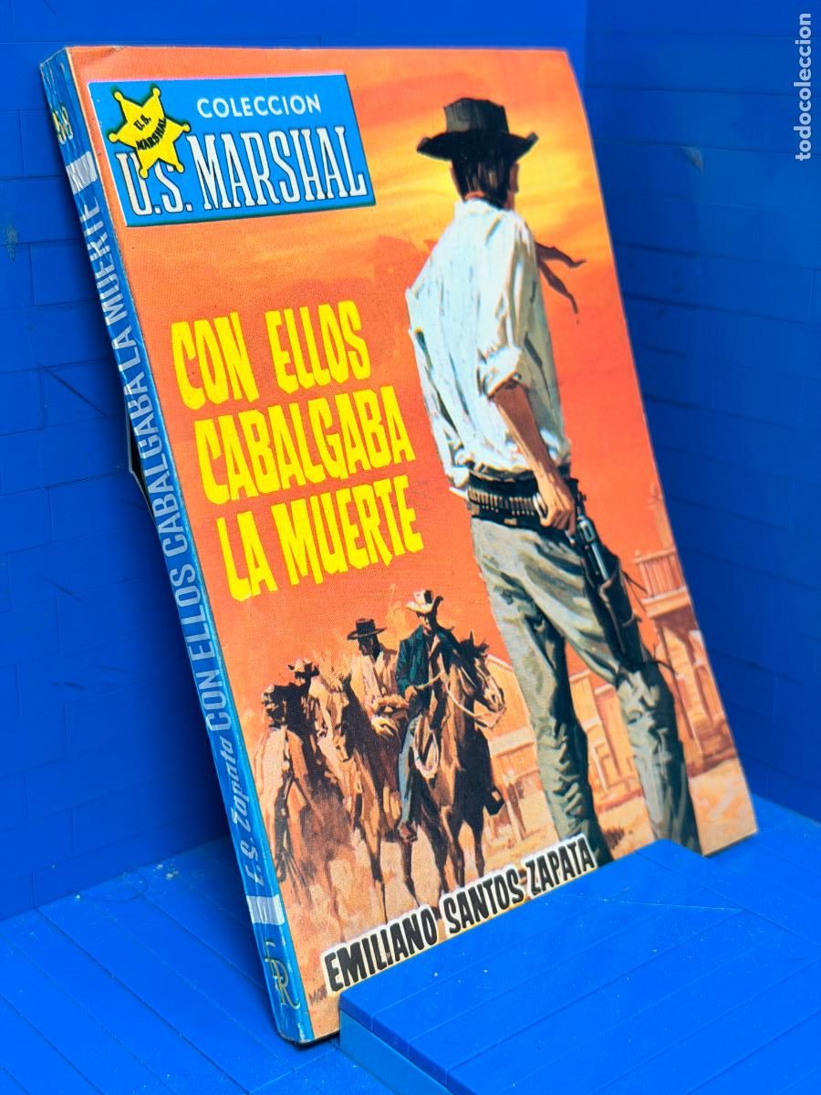 Livres d'occasion: CON CARA DE COMBATE CABALGAR LA MUERTE &ndash; ED. ROLLAN &ndash; 1965 &ndash; EMILIANO SANTOS ZAPATA