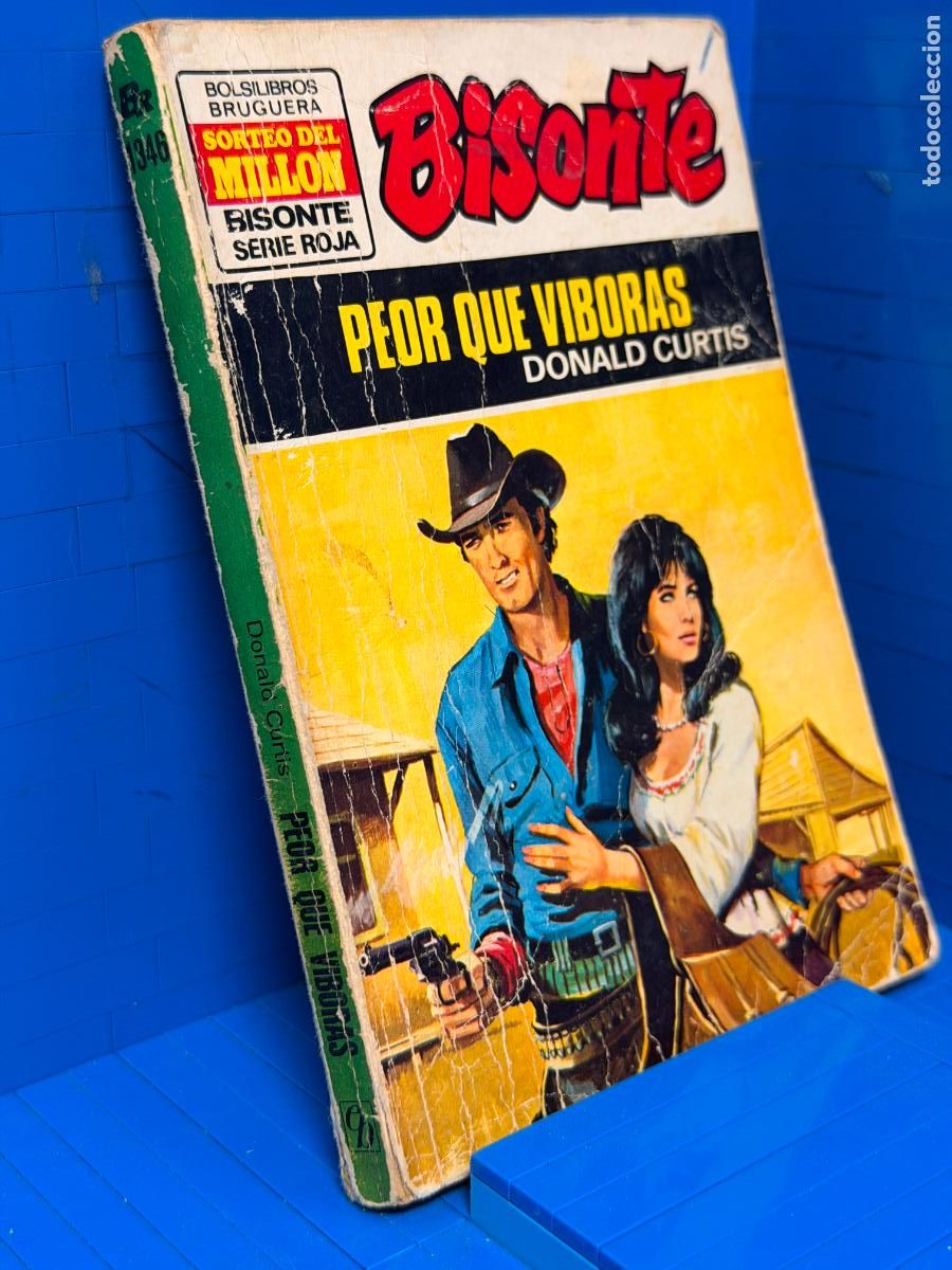 Libros de segunda mano: PEOR QUE VIBORAS &ndash; ED. BRUGUERA &ndash; DONALD CURTIS