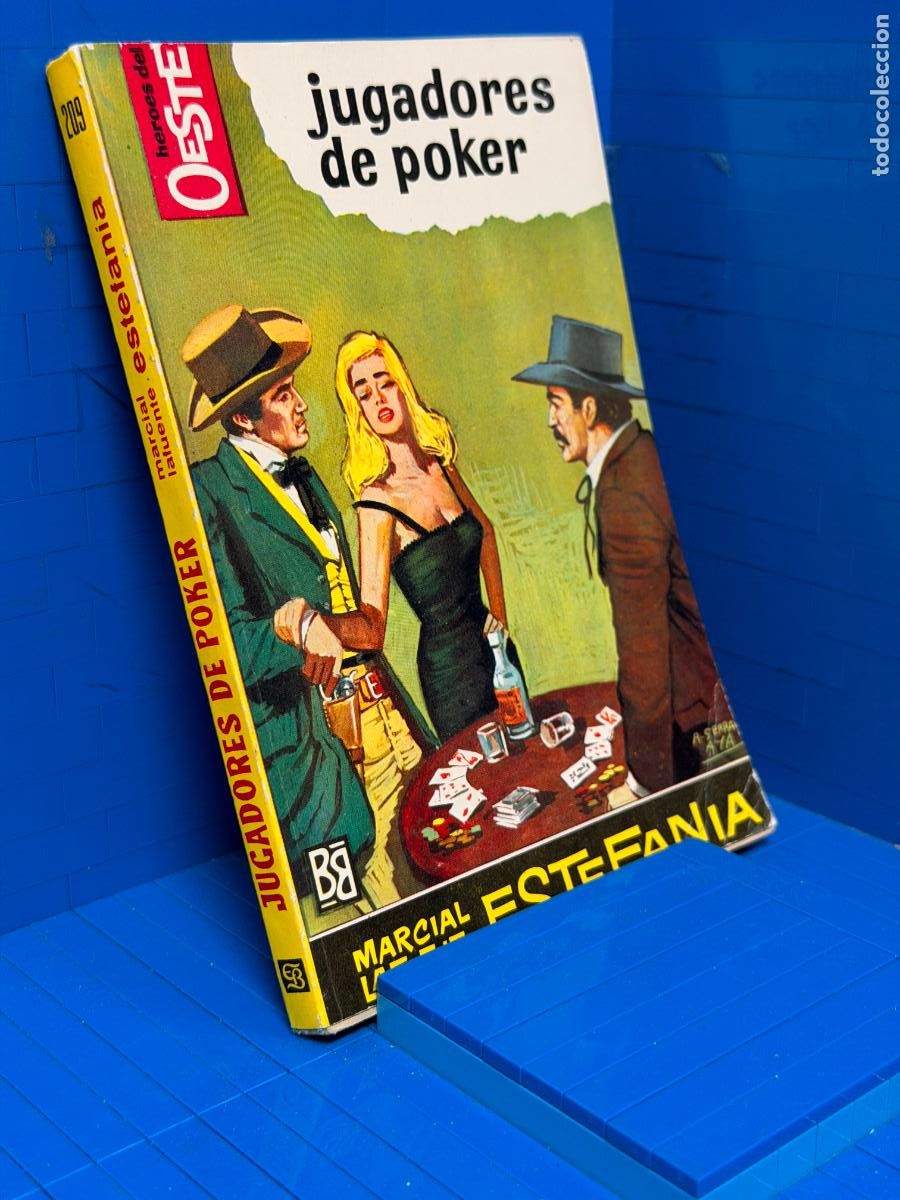 Libros de segunda mano: JUGADORES DE POKER &ndash; ED. BRUGUERA &ndash; 1962 &ndash; MARCIAL LAFUENTE ESTEFANIA