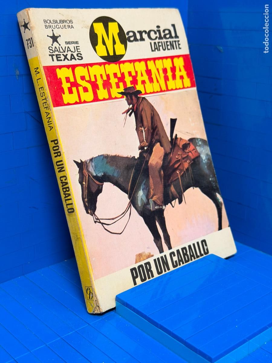 Libros de segunda mano: POR UN CABALLO &ndash; ED. BRUGUERA &ndash; 1970 &ndash; MARCIAL LAFUENTE ESTEFANIA