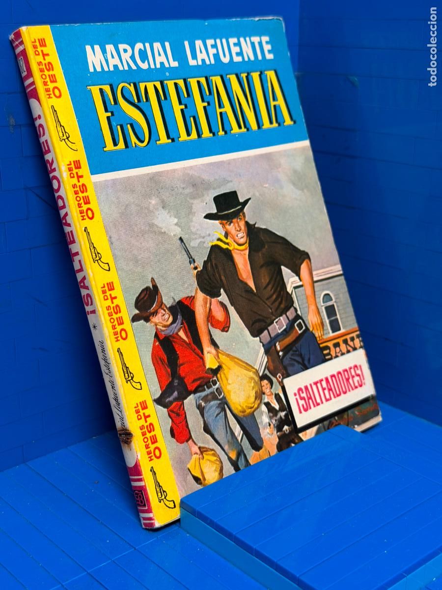 Libros de segunda mano: &iexcl;SALTEADORES! &ndash; ED. BRUGUERA &ndash; 1960 &ndash; MARCIAL LAFUENTE ESTEFANIA