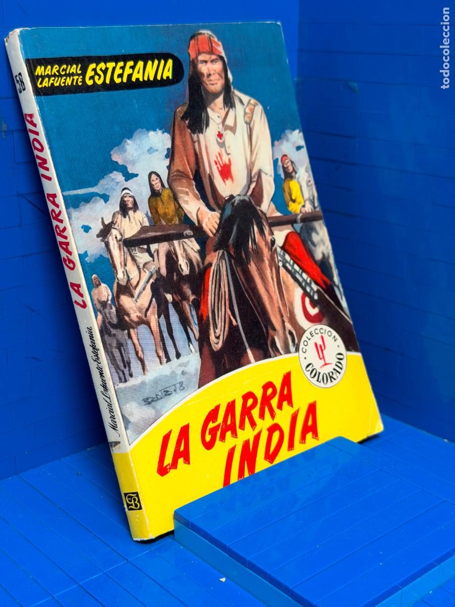 Libros de segunda mano: LA GARRA INDIA &ndash; ED. BRUGUERA &ndash; 1958 &ndash; MARCIAL LAFUENTE ESTEFANIA