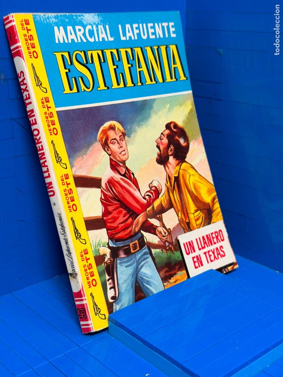 Libros de segunda mano: UN LLANERO EN TEXAS &ndash; ED. BRUGUERA &ndash; 1958 &ndash; MARCIAL LAFUENTE ESTEFANIA