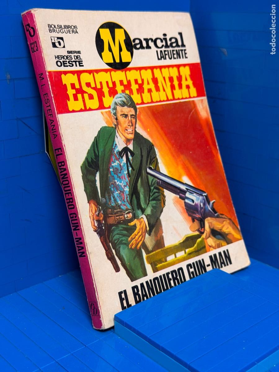 Libros de segunda mano: EL BANQUERO GUN-MAN &ndash; ED. BRUGUERA &ndash; 1970 &ndash; MARCIAL LAFUENTE ESTEFANIA