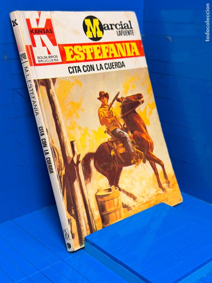 Libros de segunda mano: CITA CON LA CUERDA &ndash; ED. BRUGUERA &ndash; 1982 &ndash; MARCIAL LAFUENTE ESTEFANIA