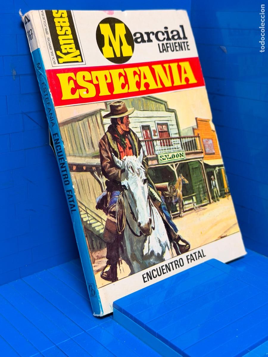 Libros de segunda mano: ENCUENTRO FATAL &ndash; ED. BRUGUERA &ndash; 1973 &ndash; MARCIAL LAFUENTE ESTEFANIA
