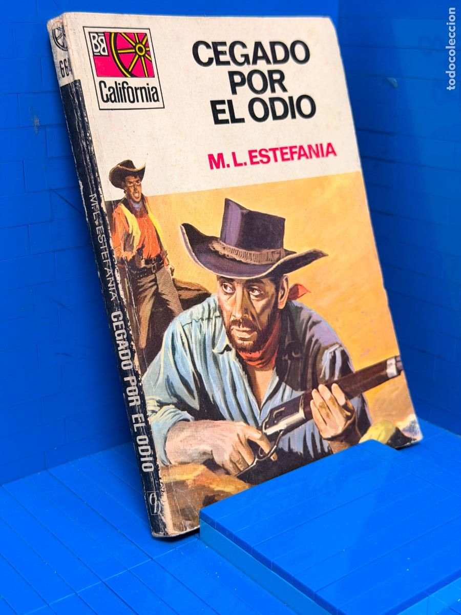 Libros de segunda mano: CEGADO POR EL ODIO &ndash; ED. BRUGUERA &ndash; 1969 &ndash; MARCIAL LAFUENTE ESTEFANIA