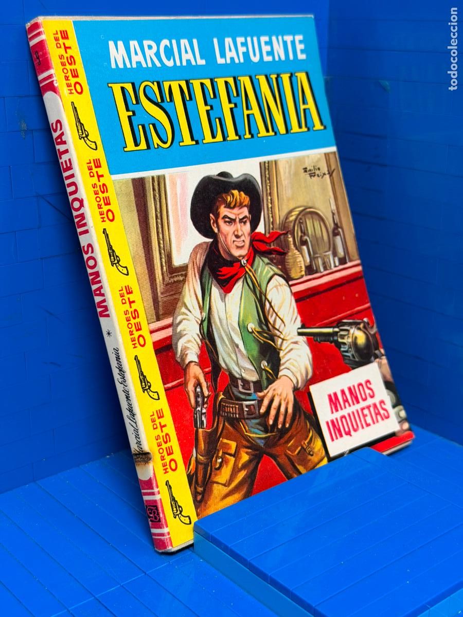 Libros de segunda mano: MANOS INQUIETAS &ndash; ED. BRUGUERA &ndash; 1958 &ndash; MARCIAL LAFUENTE ESTEFANIA