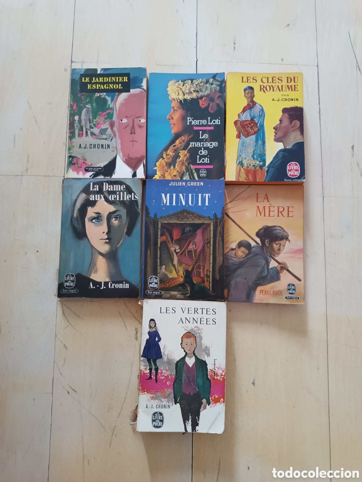 Libros de segunda mano: Log de 7 llibres en franc&egrave;s de la col&middot;leccio le libre de poche