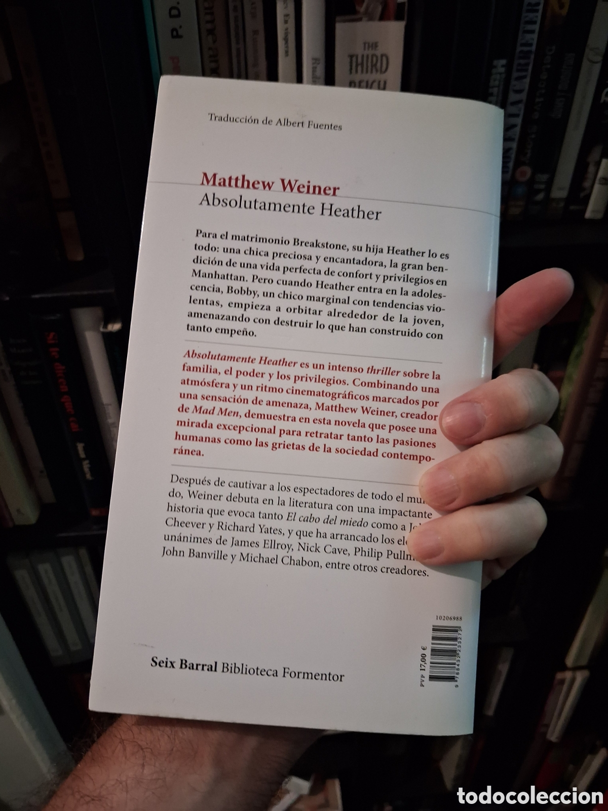 Libros de segunda mano: Absolutamente Heather, Matthew Weiner - Foto 2