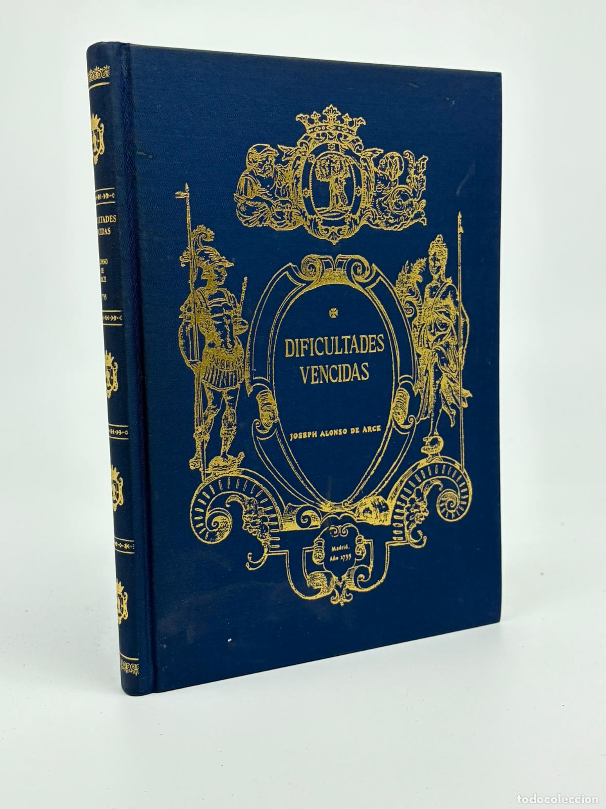 Libros de segunda mano: DIFICULTADES VENCIDAS. DE ARCE, JOSEPH ALONSO
