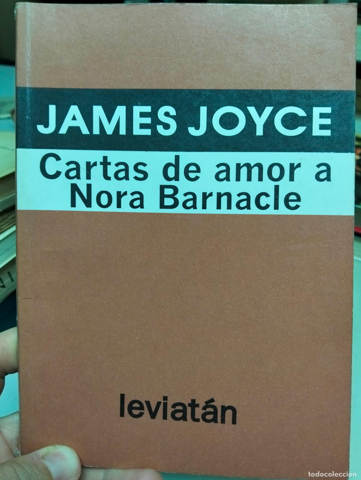 Libros de segunda mano: Raro. Literatura. Cartas de Amor a Nora Bernacle, James Joyce, ed. Leviatan,1998 VISITA CATALOGO L55