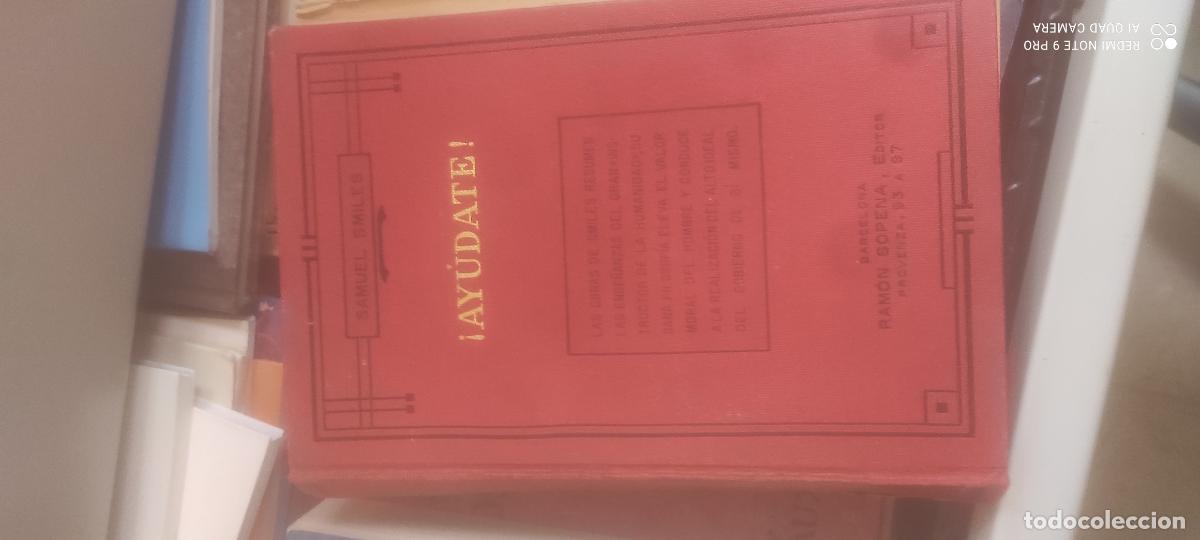 Libros de segunda mano: &iexcl; Ay&uacute;date ! - Samuel Smiles - editorial Ramon Sopena