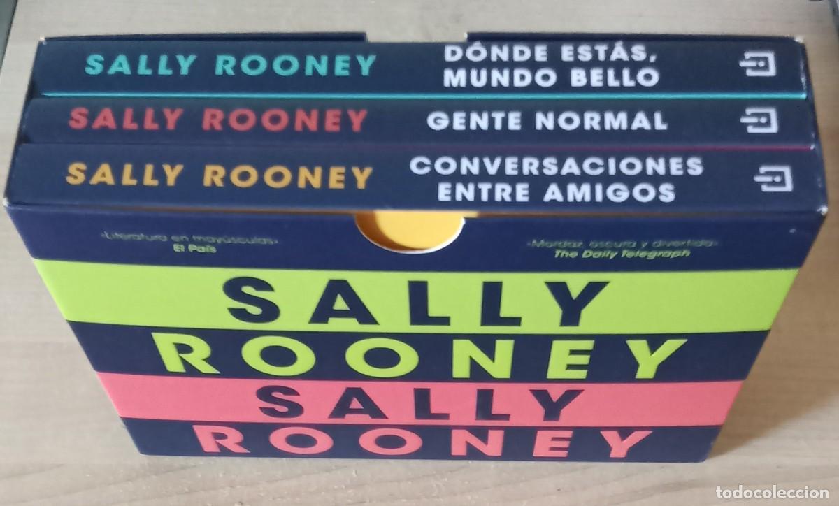 Libros de segunda mano: estuche SALLY ROONEY. gente normal - donde estas, mundo bello - conversaciones entre amigos