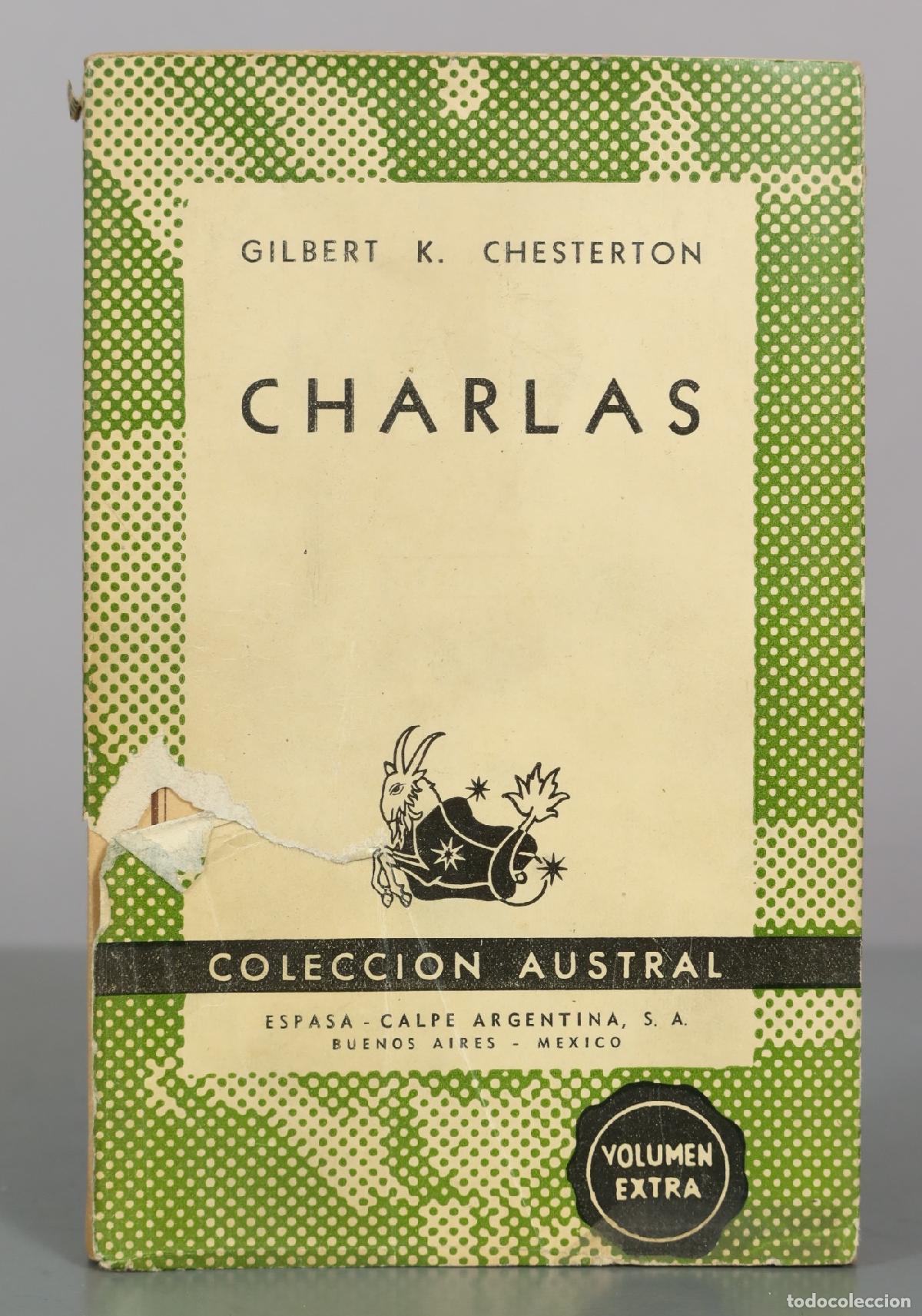 Libros de segunda mano: Charlas - Gilbert K. Chesterton - Espasa-Calpe