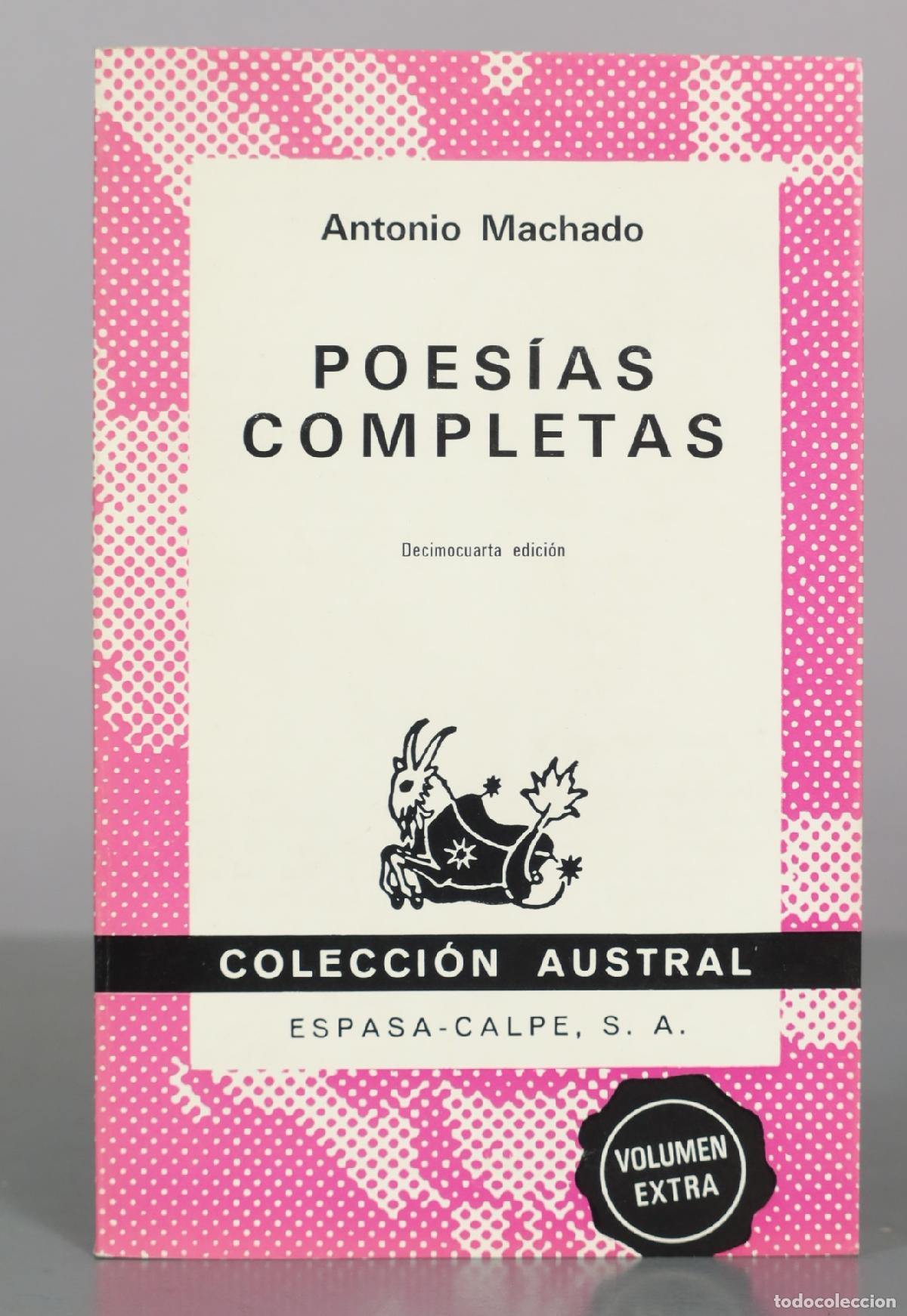Libros de segunda mano: Poes&iacute;as completas - Decimocuarta edici&oacute;n - Antonio Machado - Espasa-Calpe