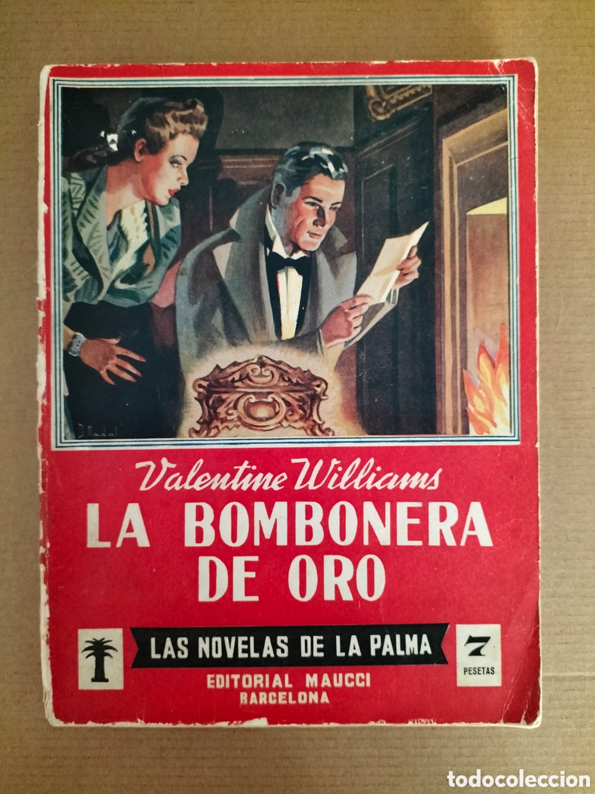 Libros de segunda mano: La bombonera de oro. Valentine Williams. Las novelas de la Palma n&deg; 11. Editorial Maucci. Libro